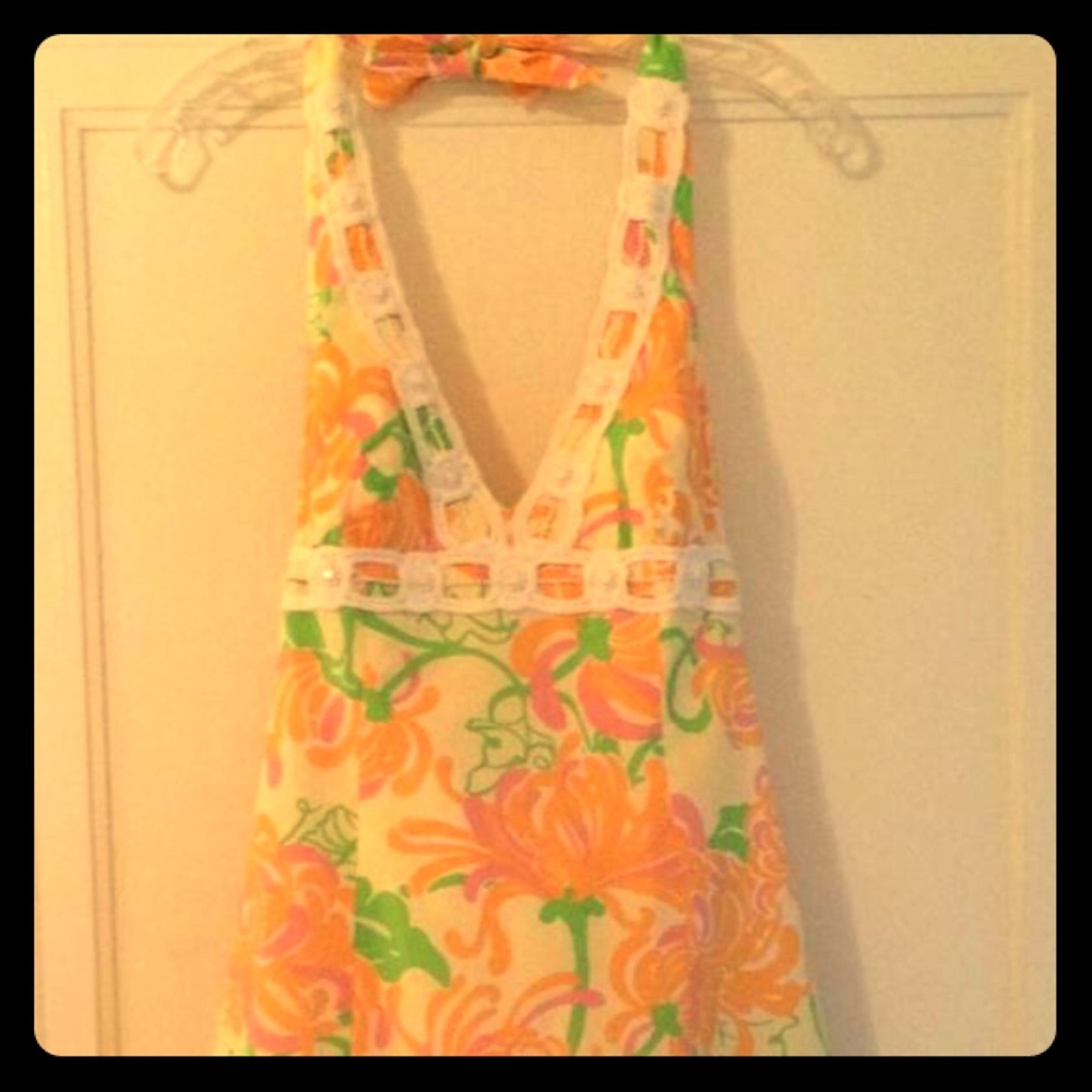 Lilly Pulitzer halter dress - 4